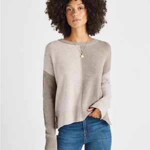 Splendid Amy color block sweater NEW